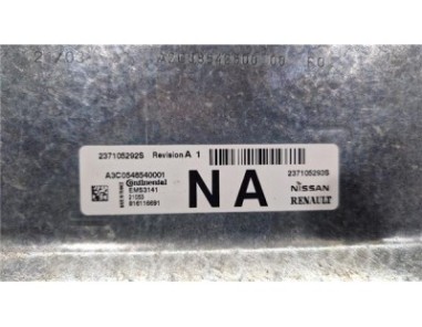 Centralita Dacia Sandero III  1 0 Access [1 0 Ltr  - 49 kW SCe CAT]