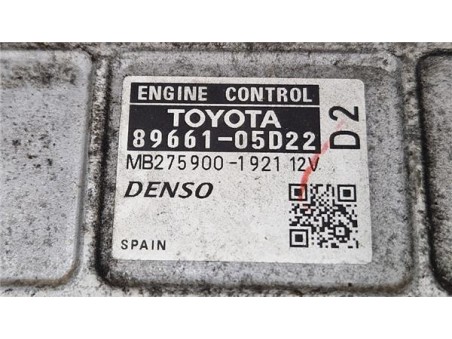 Centralita Toyota Avensis  2 0 Active [2 0 Ltr  - 93 kW D-4D CAT]