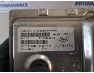 Centralita Ford KA 1 2 8V 