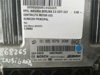 Centralita Opel INSIGNIA BERLINA 2 0 CDTI