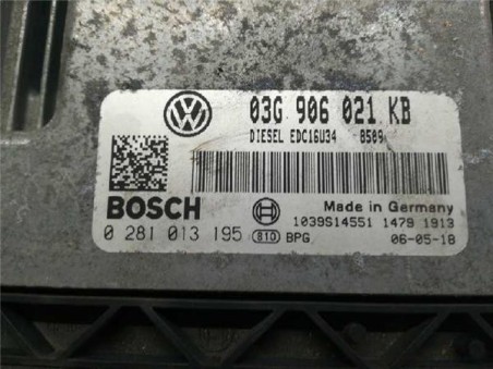 Centralita Volkswagen TOURAN 1 9 TDI 