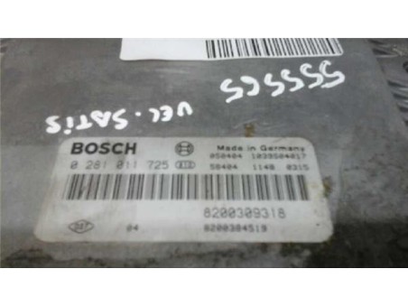 Centralita Renault VEL SATIS 2 2 dCi Turbodiesel 