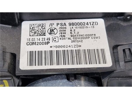 Mando Intermitencia Peugeot 508 2 0 16V HDi FAP 