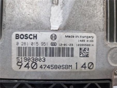 Centralita Alfa Romeo Giulietta  2 0 Distinctive [2 0 Ltr  - 103 kW JTDM]