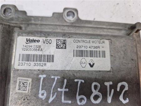 Centralita Renault Clio IV  0 9 Technofeel [0 9 Ltr  - 66 kW TCE]