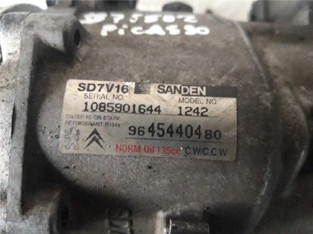 Compresor Aire Acondicionado Citroen XSARA PICASSO 1 6 16V HDi 