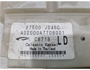 Mandos Climatizador Nissan QASHQAI+2 2 0 dCi Turbodiesel 