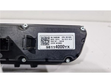 Mandos Climatizador Opel Crossland X  1 2 Design Line [1 2 Ltr  - 81 kW]