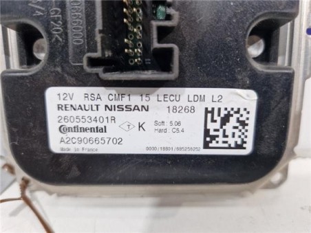 Centralita Luces Renault Captur I  1 5 Dynamique [1 5 Ltr  - 66 kW dCi Diesel FAP Energy]