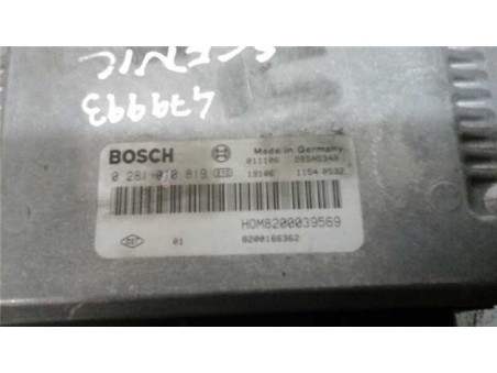 Centralita Renault SCENIC 1 9 dCi D 