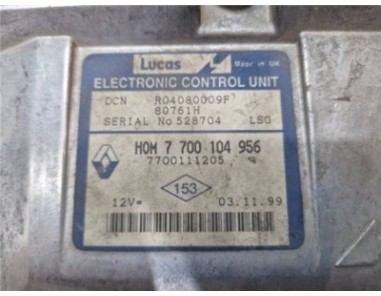 Centralita Renault CLIO II FASE I 1 9 D 