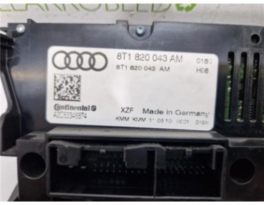 Mandos Climatizador Audi A4 Berlina  2 0 Basis [2 0 Ltr  - 105 kW 16V TDI]