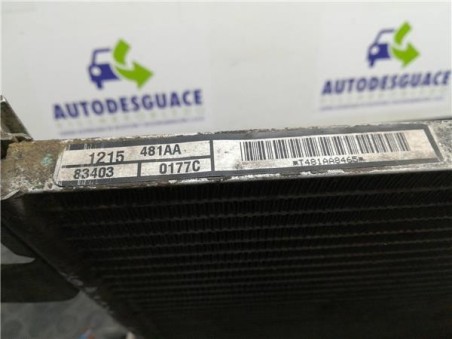 Radiador Aire Acondicionado Chrysler SEBRING BERLINA 2 0 CRD 