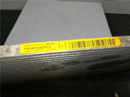 Radiador Aire Acondicionado Citroen C4 PICASSO 1 6 Blue-HDI FAP 