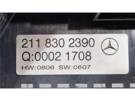 Mandos Climatizador Mercedes-Benz Clase E  Berlina  2 2 E 220 CDI  [2 2 Ltr  - 125 kW CDI CAT]