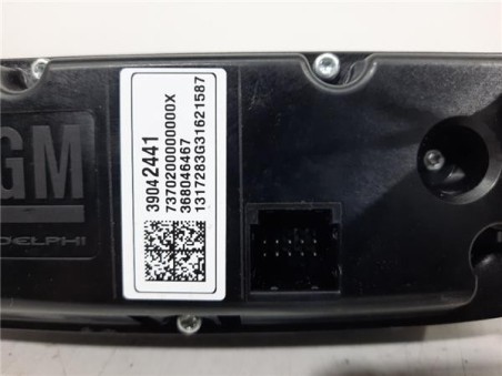 Mandos Climatizador Opel Astra K Berlina 5p  1 6 Dynamic Start/Stop [1 6 Ltr  - 118 kW Biturbo CDTI DPF]