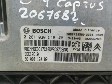 Centralita Citroen C4 Cactus  1 6 Feel [1 6 Ltr  - 68 kW e-HDi FAP]