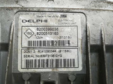 Centralita Renault CLIO III 1 5 dCi D FAP 