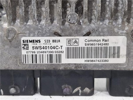 Centralita Peugeot 307  2 0 HDi 90