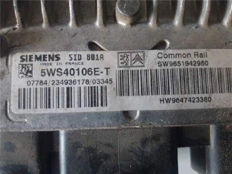 Centralita Citroen XSARA BERLINA 2 0 HDi 