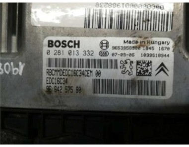 Centralita Peugeot 308 1 6 HDi FAP 