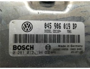 Centralita Volkswagen POLO 1 4 TDI 