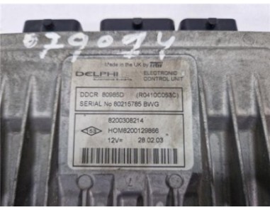 Centralita Nissan ALMERA 1 5 dCi Turbodiesel 