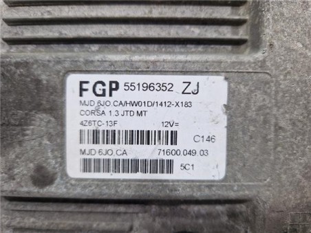 Centralita Opel CORSA C 1 3 16V CDTI 