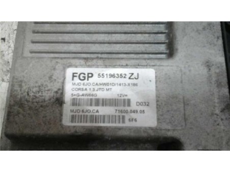 Centralita Opel CORSA C 1 3 16V CDTI 