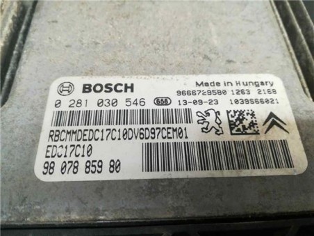 Centralita Fiat SCUDO COMBI 1 6 JTDM 