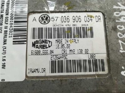 Centralita Volkswagen GOLF IV BERLINA 1 6 16V