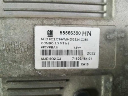 Centralita Opel COMBO 1 3 16V CDTI 