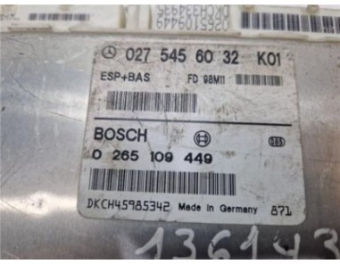 Centralita MERCEDES CLASE A 1 7 CDI D 