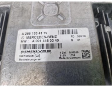 Centralita Mercedes-Benz Clase A  1 5 A 150  [1 5 Ltr  - 70 kW CAT]