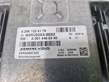 Centralita Mercedes-Benz Clase A  1 5 A 150  [1 5 Ltr  - 70 kW CAT]