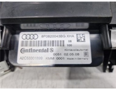 Mandos Climatizador Audi A3  1 4 TFSI Ambiente [1 4 Ltr  - 92 kW 16V TFSI]
