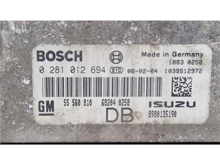 Centralita Opel Astra H Berlina  1 7 CDTI