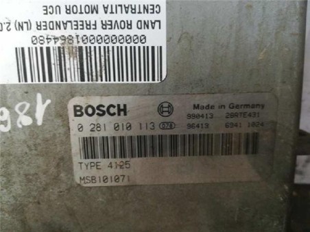 Centralita Land Rover FREELANDER 2 0 Turbodiesel 