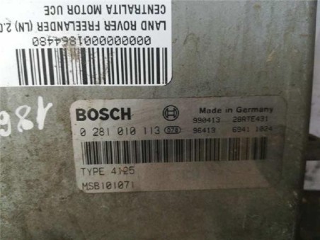 Centralita Land Rover FREELANDER 2 0 Turbodiesel 