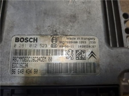 Centralita Peugeot 207 1 4 HDi 