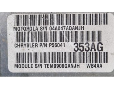 Centralita Jeep Grand Cherokee  3 1 TD Laredo [3 1 Ltr  - 103 kW TD CAT]