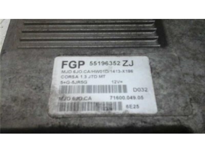 Centralita Opel CORSA C 1 3 16V CDTI