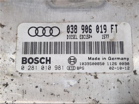 Centralita Audi A3  1 9 TDI Ambiente [1 9 Ltr  - 96 kW TDI]