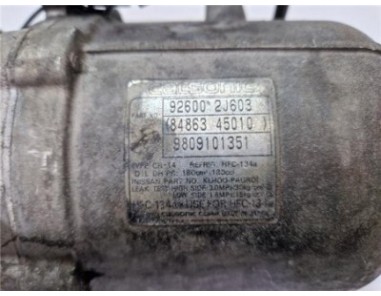 Compresor Aire Acondicionado Nissan PRIMERA BERLINA 2 0 Turbodiesel 