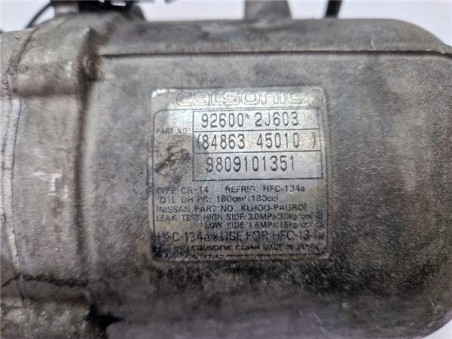 Compresor Aire Acondicionado Nissan PRIMERA BERLINA 2 0 Turbodiesel 