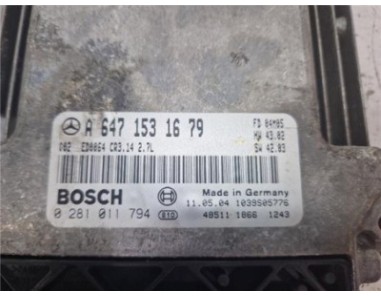 Centralita Mercedes-Benz Clase E  Berlina  2 7 E 270 CDI  [2 7 Ltr  - 130 kW CDI CAT]