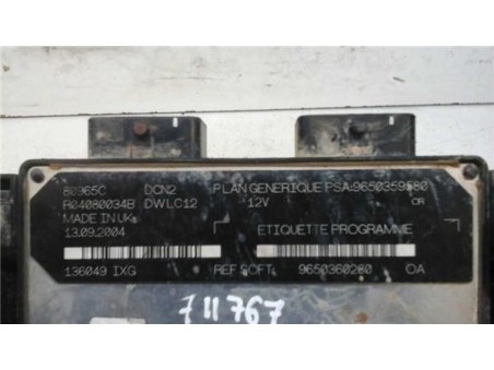 Centralita Peugeot PARTNER 1 9 D 