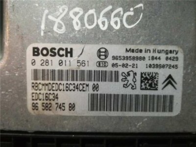 Centralita Citroen C5 BERLINA 1 6 16V HDi FAP