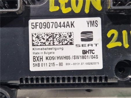 Mandos Climatizador Seat Leon  1 6 Reference [1 6 Ltr  - 85 kW TDI]