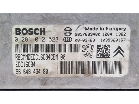 Centralita Peugeot 207  1 4 Confort [1 4 Ltr  - 50 kW HDi]